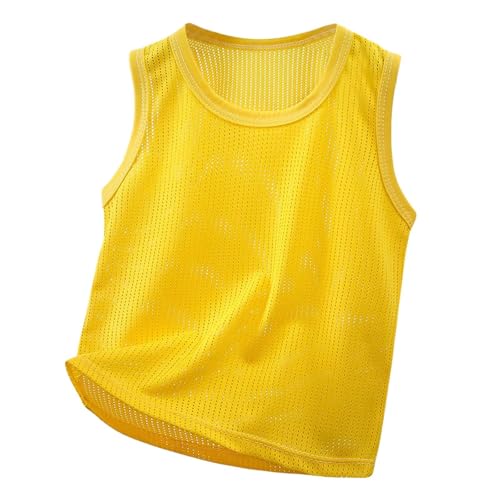 SUPTTING Kinder Netzweste Mesh Tank Top Leichtes Ärmellose Sportshirt Funktionsshirt für Sport Outdoor Sommer Trainingstop Schnelltrocknend Sporttop Rundhals Basketballshirt Laufshirt SUPTTING Kinder Netzweste Mesh Tank Top Leichtes Ärmellose Sportshirt Funktionsshirt für Sport Outdoor Sommer Trainingstop Schnelltrocknend Sporttop Rundhals Basketballshirt Laufshirt von SUPTTING