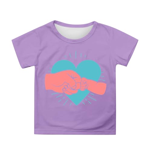 SUPTTING Kinder T-Shirt Herz Faust Aufdruck Rundhals Kurzarm Baumwolle Oberteil Weiß Gelb Blau Rot Grau Lila Schwarz Rosa Orange Alltag Sommer Frühling Bequem Atmungsaktiv Jungen Mädchen SUPTTING Kinder T-Shirt Herz Faust Aufdruck Rundhals Kurzarm Baumwolle Oberteil Weiß Gelb Blau Rot Grau Lila Schwarz Rosa Orange Alltag Sommer Frühling Bequem Atmungsaktiv Jungen Mädchen von SUPTTING
