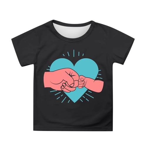 SUPTTING Kinder T-Shirt Herz Faust Aufdruck Rundhals Kurzarm Baumwolle Oberteil Weiß Gelb Blau Rot Grau Lila Schwarz Rosa Orange Alltag Sommer Frühling Bequem Atmungsaktiv Jungen Mädchen SUPTTING Kinder T-Shirt Herz Faust Aufdruck Rundhals Kurzarm Baumwolle Oberteil Weiß Gelb Blau Rot Grau Lila Schwarz Rosa Orange Alltag Sommer Frühling Bequem Atmungsaktiv Jungen Mädchen von SUPTTING