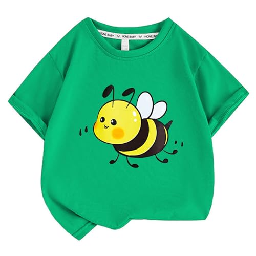 SUPTTING Kinder T-Shirt Jungen mit Bienen Kurzarm Rundhals Baumwolle Cartoon Tier Sommer Frühling Weich Atmungsaktiv Kindershirt Freizeitshirt Alltagskleidung Kindergarten Oberteil Kindermode SUPTTING Kinder T-Shirt Jungen mit Bienen Kurzarm Rundhals Baumwolle Cartoon Tier Sommer Frühling Weich Atmungsaktiv Kindershirt Freizeitshirt Alltagskleidung Kindergarten Oberteil Kindermode von SUPTTING
