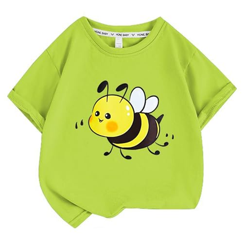 SUPTTING Kinder T-Shirt Jungen mit Bienen Kurzarm Rundhals Baumwolle Cartoon Tier Sommer Frühling Weich Atmungsaktiv Kindershirt Freizeitshirt Alltagskleidung Kindergarten Oberteil Kindermode SUPTTING Kinder T-Shirt Jungen mit Bienen Kurzarm Rundhals Baumwolle Cartoon Tier Sommer Frühling Weich Atmungsaktiv Kindershirt Freizeitshirt Alltagskleidung Kindergarten Oberteil Kindermode von SUPTTING
