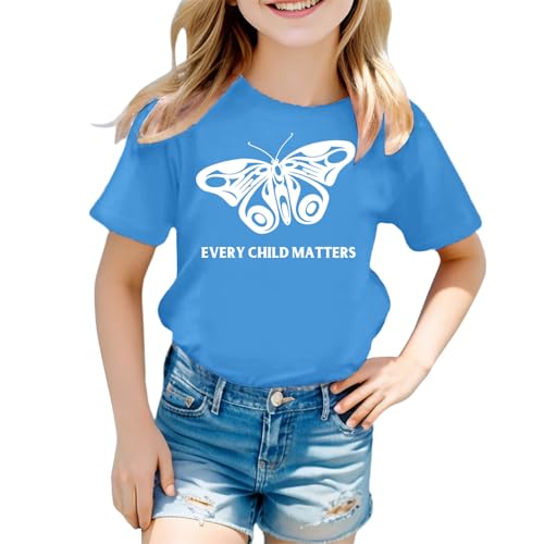 SUPTTING Kinder T-Shirt Solidarisch Bedeutungsvoll Oberteil Rundhalsausschnitt Kurzarm Top Bewusstsein Gedenktag Schriftzug Handabdruck-Grafik Statement-Shirt für Schulveranstaltung SUPTTING Kinder T-Shirt Solidarisch Bedeutungsvoll Oberteil Rundhalsausschnitt Kurzarm Top Bewusstsein Gedenktag Schriftzug Handabdruck-Grafik Statement-Shirt für Schulveranstaltung von SUPTTING