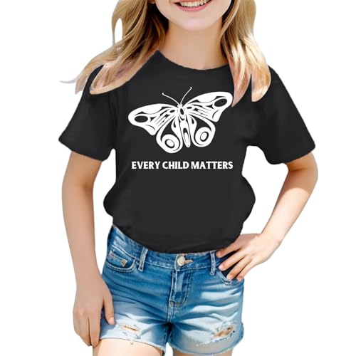 SUPTTING Kinder T-Shirt Solidarisch Bedeutungsvoll Oberteil Rundhalsausschnitt Kurzarm Top Bewusstsein Gedenktag Schriftzug Handabdruck-Grafik Statement-Shirt für Schulveranstaltung SUPTTING Kinder T-Shirt Solidarisch Bedeutungsvoll Oberteil Rundhalsausschnitt Kurzarm Top Bewusstsein Gedenktag Schriftzug Handabdruck-Grafik Statement-Shirt für Schulveranstaltung von SUPTTING