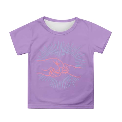 SUPTTING Kinder T-Shirt mit Händeschütteln Motiv, Mädchen Jungen Kurzarm Shirt Oberteil Bluse, Rundhals Tee mit Freundschaft Symbol, Weiche Atmungsaktive Tops für Kleinkind Schulkind Teenager SUPTTING Kinder T-Shirt mit Händeschütteln Motiv, Mädchen Jungen Kurzarm Shirt Oberteil Bluse, Rundhals Tee mit Freundschaft Symbol, Weiche Atmungsaktive Tops für Kleinkind Schulkind Teenager von SUPTTING