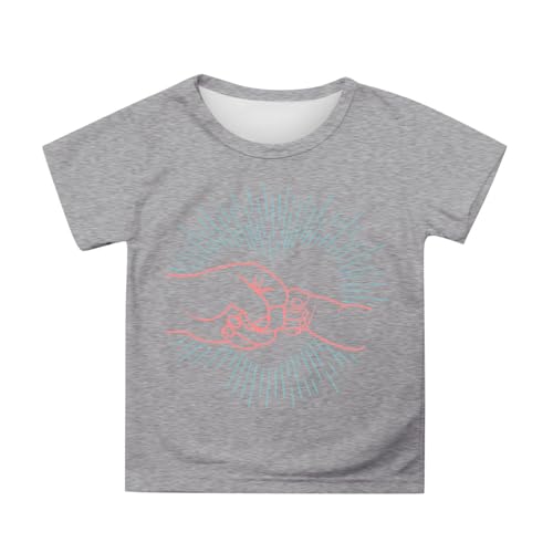 SUPTTING Kinder T-Shirt mit Händeschütteln Motiv, Mädchen Jungen Kurzarm Shirt Oberteil Bluse, Rundhals Tee mit Freundschaft Symbol, Weiche Atmungsaktive Tops für Kleinkind Schulkind Teenager SUPTTING Kinder T-Shirt mit Händeschütteln Motiv, Mädchen Jungen Kurzarm Shirt Oberteil Bluse, Rundhals Tee mit Freundschaft Symbol, Weiche Atmungsaktive Tops für Kleinkind Schulkind Teenager von SUPTTING