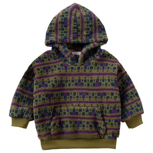 SUPTTING Weihnachten Winter Kinder Hoodie Warm Stilvoll, Norwegermuster Kapuze Kapuzenpullover, Vintage Skandinavisch Jacquard-Strick Strickpullover, Rippbündchen Sweatshirt für Weihnachtsmarkt SUPTTING Weihnachten Winter Kinder Hoodie Warm Stilvoll, Norwegermuster Kapuze Kapuzenpullover, Vintage Skandinavisch Jacquard-Strick Strickpullover, Rippbündchen Sweatshirt für Weihnachtsmarkt von SUPTTING
