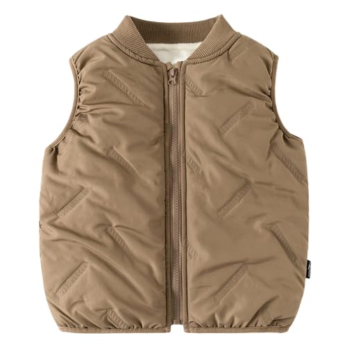 Warm Leicht Jungen Jacke Reißverschluss Stehkragen Weste Lässig Funktional Gepolsterte Weste Ärmellos Unifarben Steppweste für Freizeit Warm Leicht Jungen Jacke Reißverschluss Stehkragen Weste Lässig Funktional Gepolsterte Weste Ärmellos Unifarben Steppweste für Freizeit von SUPTTING