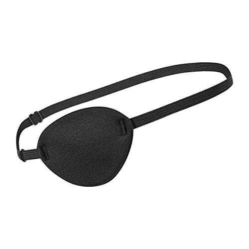 Supvox Einzelne Augenmaske, weiche und komfortable Piraten-Augenklappen einstellbar für den Erwachsenen (A) von Supvox