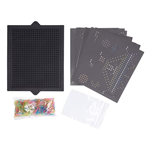 DIY-LED-Lampe Perlenrätsel, Multi-Blink-Modi Entwickeln Intelligenz Licht Helles Puzzlespielzeug mit Weichem Augenschutz, Verbesserung der Hand-Auge-Koordination, Sicher und DIY-LED-Lampe Perlenrätsel, Multi-Blink-Modi Entwickeln Intelligenz Licht Helles Puzzlespielzeug mit Weichem Augenschutz, Verbesserung der Hand-Auge-Koordination, Sicher und von SUPYINI