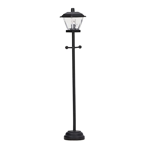Dollhouse Miniature Street Lamp LED 1/12 Schwarzes Metallglas, Energiesparende LED mit Schalter Zur Dekoration Dollhouse Miniature Street Lamp LED 1/12 Schwarzes Metallglas, Energiesparende LED mit Schalter Zur Dekoration von SUPYINI