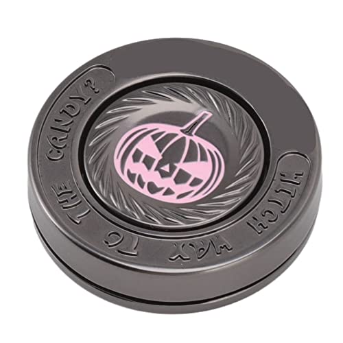 Evil Pumpkin Toy, Legierungszappwerk Spinner mit Tasche, Stress Relief Desschspielzeug für Büro, Zuhause, Reisen oder Bleistiftkoffer, 4,7 cm/1,9 Zoll von SUPYINI