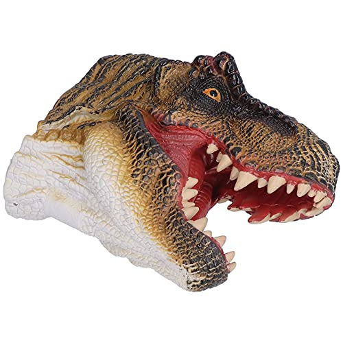 Jurassic Dinosaur Action Figur Weiches Gummi -Dinosaurier -Puppenspiel, Handbemalte Tyrannosaurus Handpuppe für, Interaktives Dinosaurierspielzeug, Hoch Lebensechter Puppe für von SUPYINI