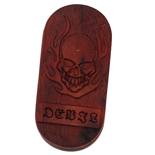 Magnet Finger Stress Relief Slider Holz Finger Stress Relief Spielzeug Holz Dekompression Spielzeug (Dämonen einschränken) von SUPYINI