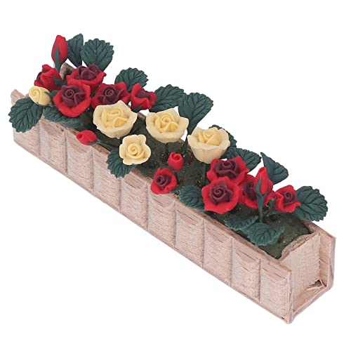 Miniatur-Ton-, Tragbare Puppenhaus-Topfpflanzen für -simuliertes Birken Holz, Draht-Blumentopf, Ideale, Geringes Gewicht, Dekorativ Miniatur-Ton-, Tragbare Puppenhaus-Topfpflanzen für -simuliertes Birken Holz, Draht-Blumentopf, Ideale, Geringes Gewicht, Dekorativ von SUPYINI