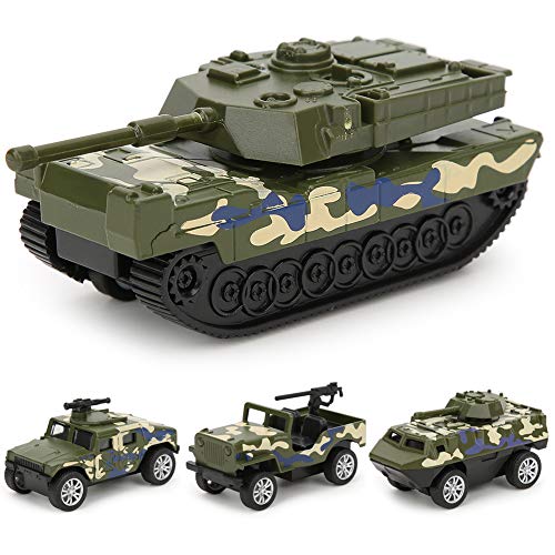 SUPYINI 1/60 High Simulation Rückenback -Legierungsauto -Model -Spielzeugkollektion für, Einfach zu Bedienen, mit Glattem Material aus Hochwertigem Material (E-Model Huili Camouflage von SUPYINI