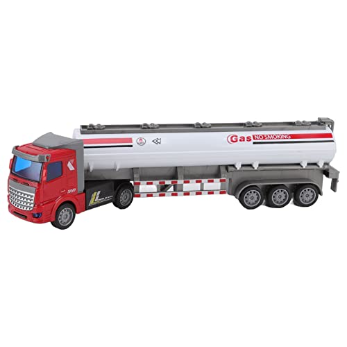 SUPYINI 1:48 Back Truck Back Back Back Back Back Back Back Back Back Back Back Back Back -Bauteile Fahrzeugspielzeug für mit Genauem Umfang und Feiner (Flat Head Pull Back Oiltanker) von SUPYINI