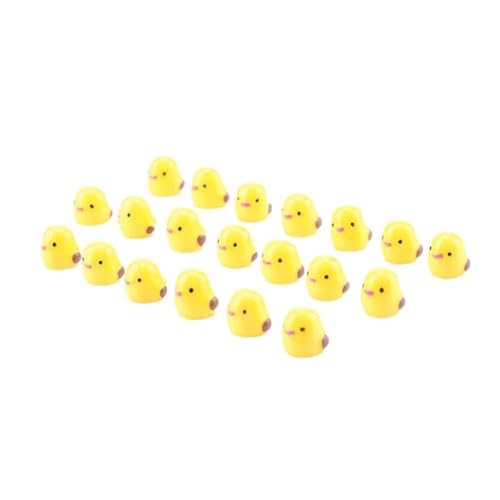 SUPYINI 20pcs Miniaturgelbhuhn Garden Landschaft Ornamente Doll House Dekorationen, Niedliche und Lustige Märchen -Garten -Ornamente für -Design, Hergestellt aus Hochwertigem PVC SUPYINI 20pcs Miniaturgelbhuhn Garden Landschaft Ornamente Doll House Dekorationen, Niedliche und Lustige Märchen -Garten -Ornamente für -Design, Hergestellt aus Hochwertigem PVC von SUPYINI