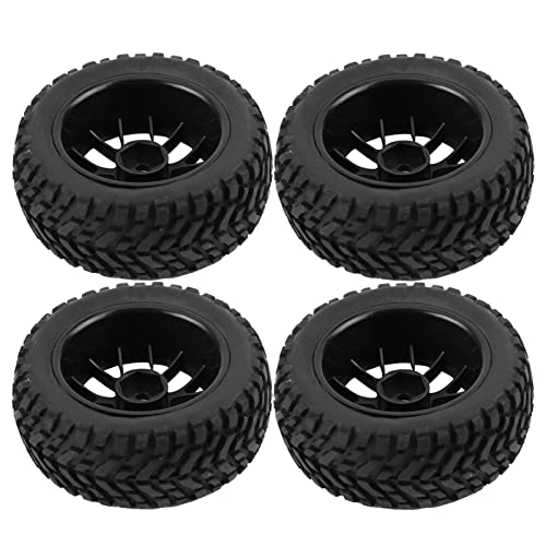 SUPYINI 4PCS Set Racing Off Road Auto Reifen Gummi -Reifenradrand für 1:10 Fahrzeugteil von SUPYINI