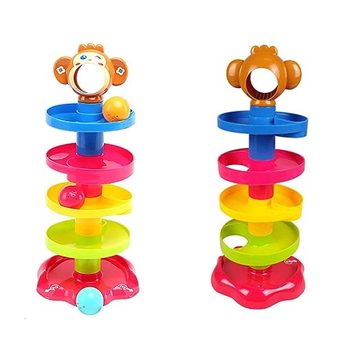 SUPYINI 5 Layer Ball Drop Toy Ball Swirling Tower Kleinkind Gestapeltes Spielzeug für die Entwicklung der Frühen Bildung von SUPYINI
