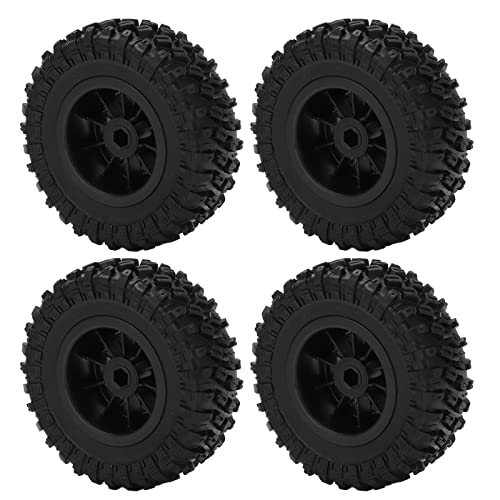 SUPYINI Aus Gezeichnete Stabilität 4PCS Gummireifen Reifen Rad Fit für MN D90 D91 D96 D99 D99S D86, mit Starkem Griff, Einfache Installation, Geeignet für WPL B14 B24 C24 C24 C34 C44 RC SUPYINI Aus Gezeichnete Stabilität 4PCS Gummireifen Reifen Rad Fit für MN D90 D91 D96 D99 D99S D86, mit Starkem Griff, Einfache Installation, Geeignet für WPL B14 B24 C24 C24 C34 C44 RC von SUPYINI