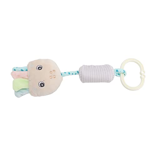 SUPYINI Baby Handklassel Spielzeug Plüsch Tierformen mit Klapperklappern und Falten für Kinderwagen Nachtauto Reise Heimspiel (Oktopus 29cm / 11,4in) von SUPYINI