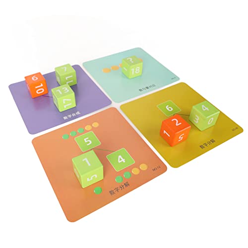 SUPYINI Bruchmanipulative Set, Holzblöcke Mathematik Bildungsspielzeugnummern Erkennung Logischer Denken Fähigkeiten Eltern Interaktion SUPYINI Bruchmanipulative Set, Holzblöcke Mathematik Bildungsspielzeugnummern Erkennung Logischer Denken Fähigkeiten Eltern Interaktion von SUPYINI