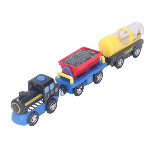 SUPYINI Elektrisches Zugspielzeug, Eltern-Kind-Interaktion, Magnetischer Verbindungszug, Einfach zu Bedienen, Batteriebetrieben, REGT die Fantasie an, für Raum für den Kindergarten (Typ 1) von SUPYINI