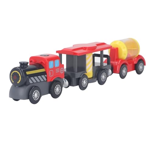 SUPYINI Elektrisches Zugspielzeug, Eltern-Kind-Interaktion, Magnetischer Verbindungszug, Einfach zu Bedienen, Batteriebetrieben, REGT die Fantasie an, für Raum für den Kindergarten (Typ 2) von SUPYINI