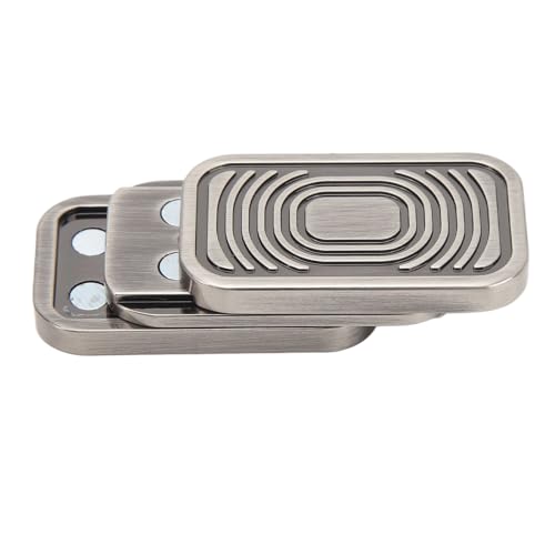 SUPYINI Fidget-Schieberegler für Handschieber, aus Edelstahl, Poker Push Card, Fidget Slider, Stressabbau, magnetischer Fidget-Schieber von SUPYINI
