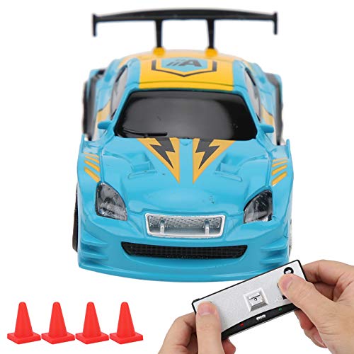 SUPYINI Hochfrequenz -Mini -RC -Auto, Spielzeugauto, App -Steuerung, Fourway -Fernbedienung, Sensor, Interaktiver Spielmodus, Rücklichtblitz (Blau) von SUPYINI