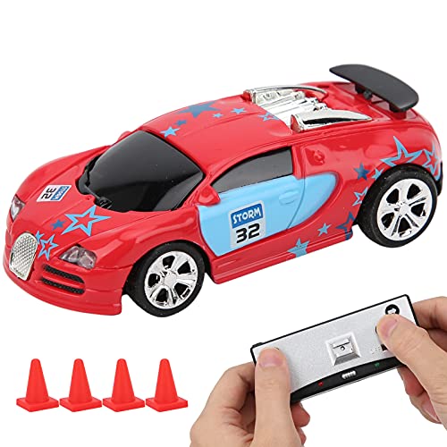 SUPYINI Hochfrequenz -Mini -RC -Auto, Spielzeugauto, App -Steuerung, Fourway -Fernbedienung, Sensor, Interaktiver Spielmodus, Rücklichtblitz (Rot) von SUPYINI