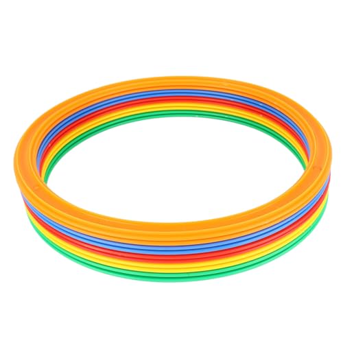 SUPYINI Kids Sports Speed ​​Ring Toy Speed ​​Rings Set, Verbesserung der Beweglichkeit mit 10 Ringen und Schnallen, Spielzeug 28 cm, für Outdoor -Spiele von SUPYINI