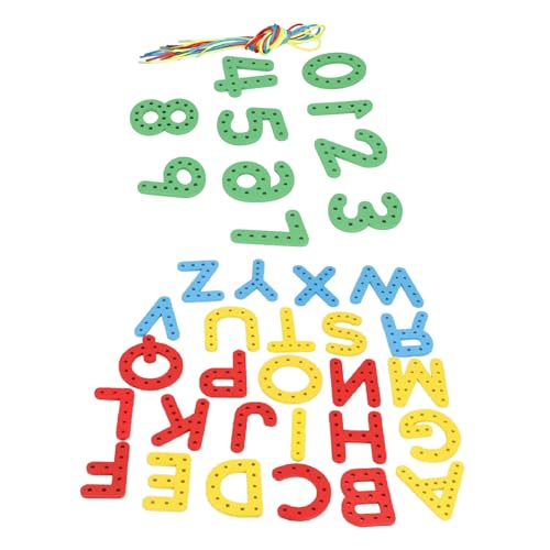 SUPYINI Lernen Sie die Rechtschreibung und die Erkennung der Buchstaben des pädagogischen Alphabets, 26 Buchstaben, Feinmotorik, Alphabet-Spielzeug für Kinder, die von SUPYINI