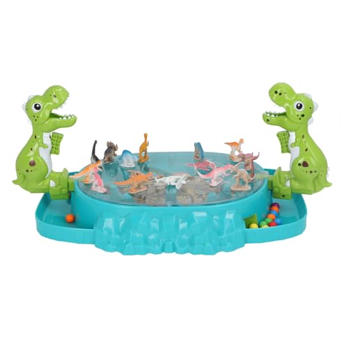 SUPYINI Marmorspiel mit Dinosauriermotor mit Interaktiven Schlachten, 2 Spieler Dinosaurier -Kampfspielzeug, Handaugenkoordination, für und Erwachsene, Familienspaß, Familienspaß von SUPYINI