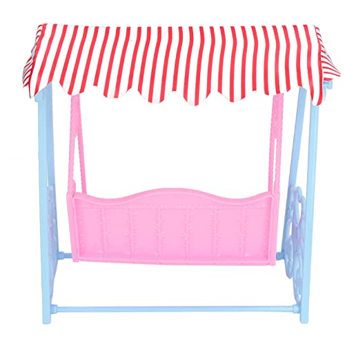 SUPYINI Miniatur -Schwungspielzeug, Blaue Unterstützung, Rosa Unterstützung, Stoffschuppen und Cross Bar für Puppenhausdekorationen SUPYINI Miniatur -Schwungspielzeug, Blaue Unterstützung, Rosa Unterstützung, Stoffschuppen und Cross Bar für Puppenhausdekorationen von SUPYINI