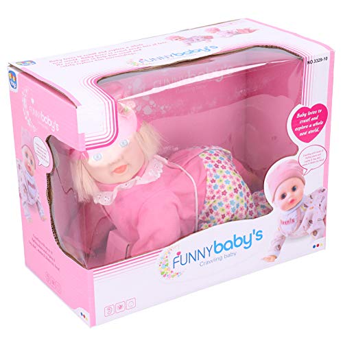 SUPYINI Nette Babypuppe, Intelligente Elektrische Lachende Babypuppenspielzeug für, Lebensee Puppe mit Interaktiver Funktion, Geeignet Zum Spielen mit Kindern, Batteriebetrieben (11,5 SUPYINI Nette Babypuppe, Intelligente Elektrische Lachende Babypuppenspielzeug für, Lebensee Puppe mit Interaktiver Funktion, Geeignet Zum Spielen mit Kindern, Batteriebetrieben (11,5 von SUPYINI