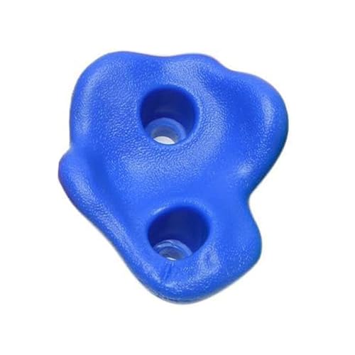 SUPYINI Premium PE -Kletternmauer Hält Set, Ergonomisches Design, Professionelle Schrauben, Ideal für übungen und Spaß, Kletterwandgriffe (Blau) von SUPYINI