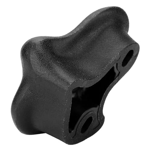SUPYINI Premium PE -Kletternmauer Hält Set, Ergonomisches Design, Professionelle Schrauben, Ideal für übungen und Spaß, Kletterwandgriffe (Schwarz) von SUPYINI