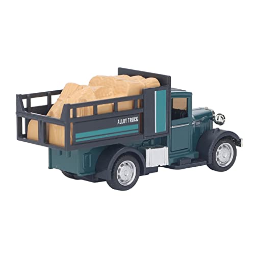 SUPYINI Pull Back Alloy Car Model Toy, Transporter -LKW -Modell, 1:32 Skala Vintage Play -Set mit Klang, Lichtfunktion für (Typ 1) von SUPYINI