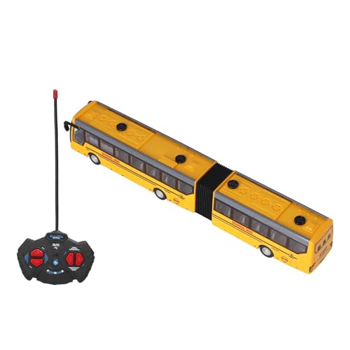 SUPYINI RC-Schulbus-Spielzeug Im Maßstab 1:32, Ferngesteuerter Bus, Pädagogisches Technologielernen, mit Vorwärts-, Rückwärts-, Links- und Rechtsbewegung, aus ABS-Material, Ideal für von SUPYINI