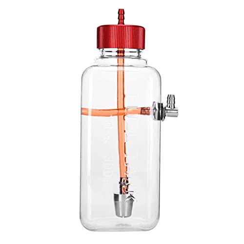 SUPYINI RC-Zubehör, Ferngesteuerte Modellzubehörteile, Transparenter Kunststoff-Kraftstofftank für RC-Flugzeuge (300 ml (für 15–26 cm³ Flugzeuge)) von SUPYINI