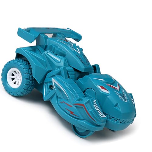 SUPYINI Realistischer Dinosauriertransformationsauto, Trägheitsdeformationsrollerspielzeug für Kleinkinder, Kinderspielzeug, Dinosaurierspielzeug mit Sicherem Plastikmaterial, Ideal Als von SUPYINI