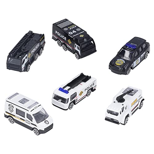 SUPYINI SWAT Auto Set, Legierung Metal Bildungsspielzeug Sterben Casting Vehicles Model Set für Kinderjungen, Geeignet für Familienzeiten, Ideale, SWAT -Auto -Set von SUPYINI