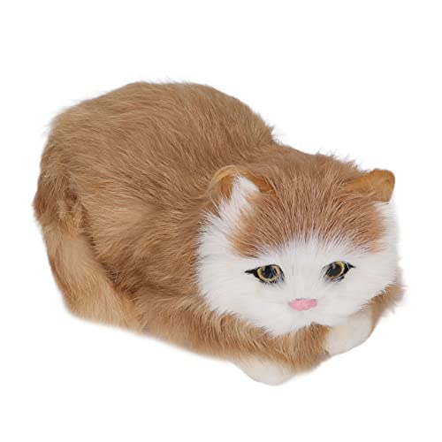 SUPYINI Simulation Katzenplüschspielzeug, Niedliche Lebhafte Heimdekoration Weiche Flauschige Plüschkatze, Lebensechte Tiere Schreibtischschelfmöbel für Haustierliebhaber, Ideale Mutter SUPYINI Simulation Katzenplüschspielzeug, Niedliche Lebhafte Heimdekoration Weiche Flauschige Plüschkatze, Lebensechte Tiere Schreibtischschelfmöbel für Haustierliebhaber, Ideale Mutter von SUPYINI