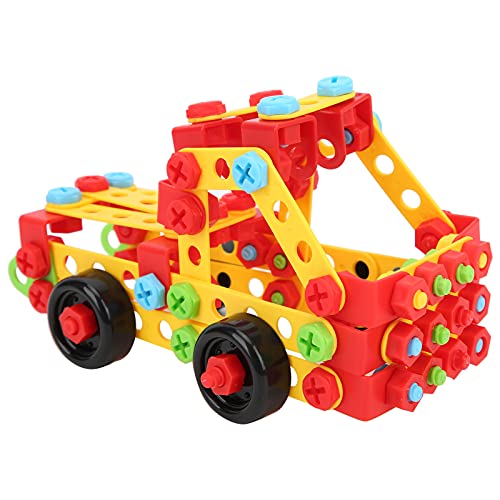SUPYINI Spielzeug Elektro-Bohr Schrauben Set, Lerngebäude-Spielset für, Engineering-Puzzle, Schrauben Bauset für Kreative, Spielset für Lernen & Entwicklung (Englische Verpackung von SUPYINI