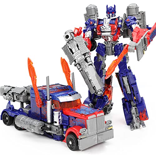 SUPYINI Transformers Spielzeug, Deformed Car Robot Toys, Manuelle Deformation Optimus Prime Automodell Kinderspielzeug(8801) von SUPYINI