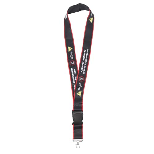 SUPYINI Transportgurt für Drohnenfernbedienung, Umhängeband für Sender, breiter Tragegurt mit Warnschild, Drohnen-Zubehör, kompatibel mit von SUPYINI