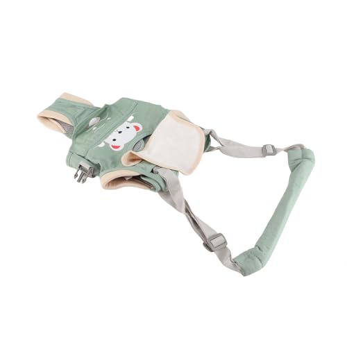 SUPYINI Verstellbare, Atmungsaktive und Leichte Baby-Wanderkabelbaum mit Weichen Schultergurten, Sicherheitsschnallen, Vertrauensbauer für Säugling, Grünes Netz, für 8-36 Monate Geeignet von SUPYINI