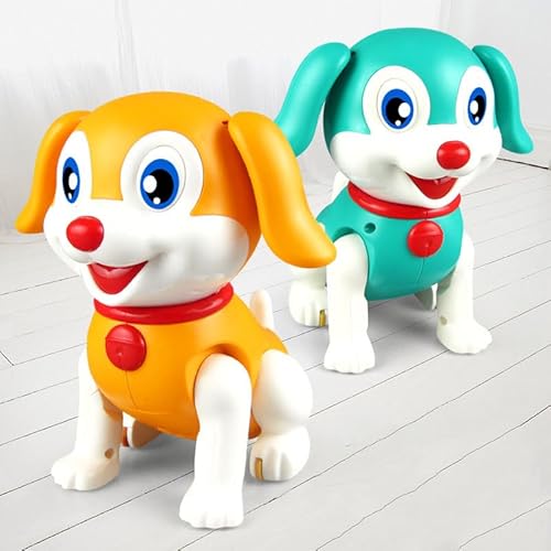 SUPYINI Walking -Roboter -Hundespielzeug, Interaktives Elektronisches Welpen -Haustier für, Bildung, Batteriebetriebene, Schöne Aussehen, Sicher und, mit Ohrenbewegung, Zum Geburtstag, SUPYINI Walking -Roboter -Hundespielzeug, Interaktives Elektronisches Welpen -Haustier für, Bildung, Batteriebetriebene, Schöne Aussehen, Sicher und, mit Ohrenbewegung, Zum Geburtstag, von SUPYINI