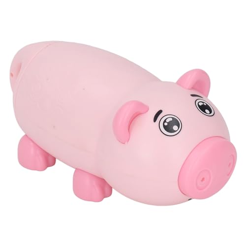 SUPYINI Wasserkampf-Spielzeug, Interaktiver Spaß, Niedliches Tier, Pull-Typ, Sommer-Wasserschießspielzeug für und Mädchen (Rosa Schweinchen) von SUPYINI